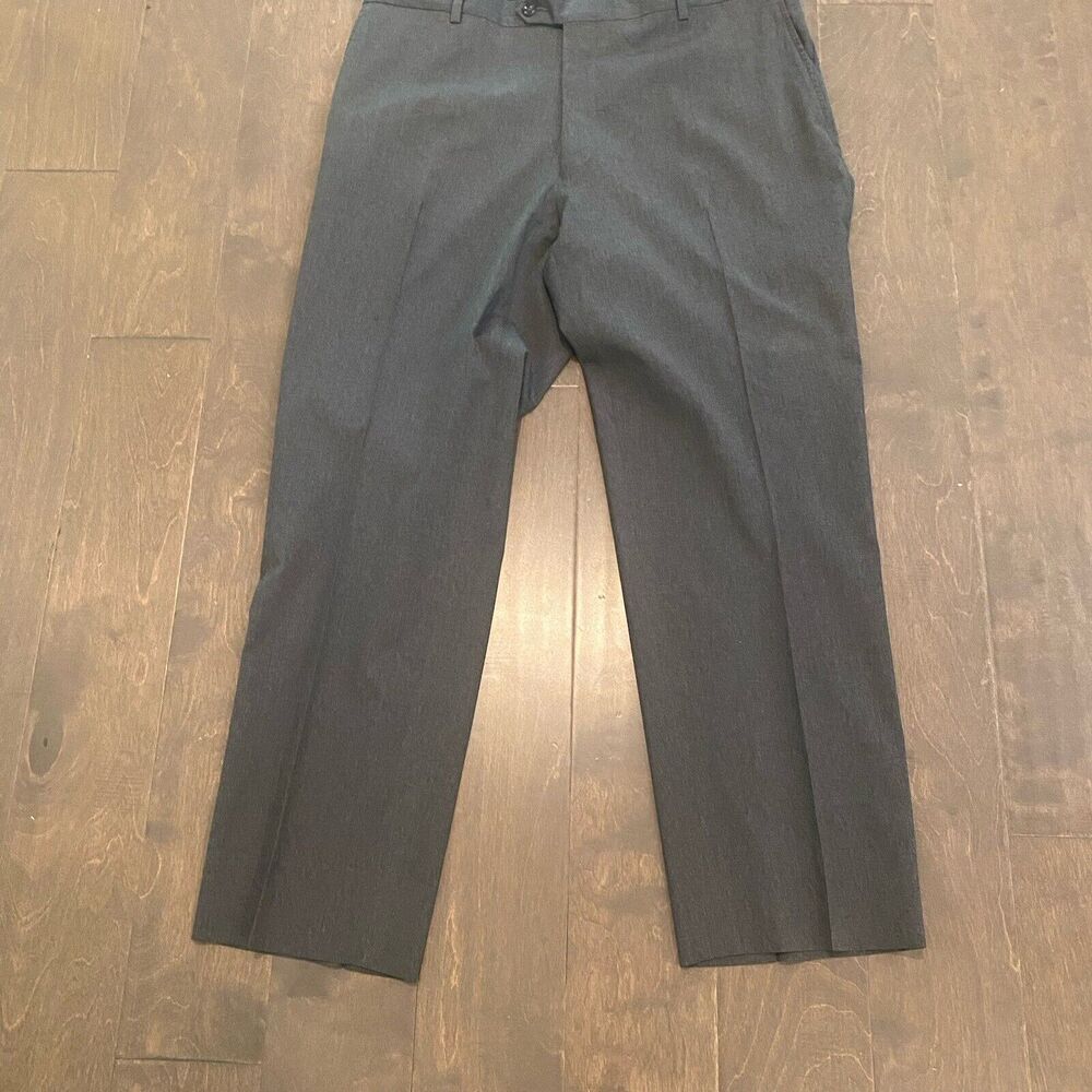 Jos. A. Bank Pants Men's Size 36x29.5 (Tag 40R) Charcoal Grey Wool Signature